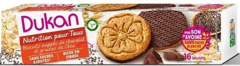 Dukan Oat Biscuits with Sugar-Free Coating 160g