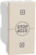 Schneider Electric Unica Recessed Single Rolling Shutter Wall Switch Beige