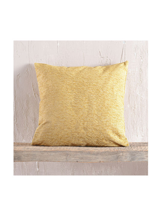 Rythmos Διακοσμητική Μαξιλαροθήκη Gozzi Mustard...