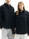 Long Women's Winter Jacket Black