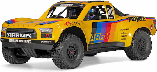 Arrma RTR Τηλεκατευθυνόμενο Φορτηγό 4WD Κίτρινο