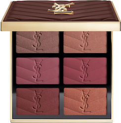 Ysl Brewed Reflections Παλέτα με Ρουζ Medium To Deep 27gr