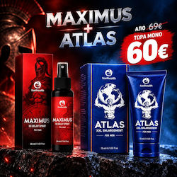 Set Maximus + Atlas – Gel Întârziator sub Formă de Spray 30 ml