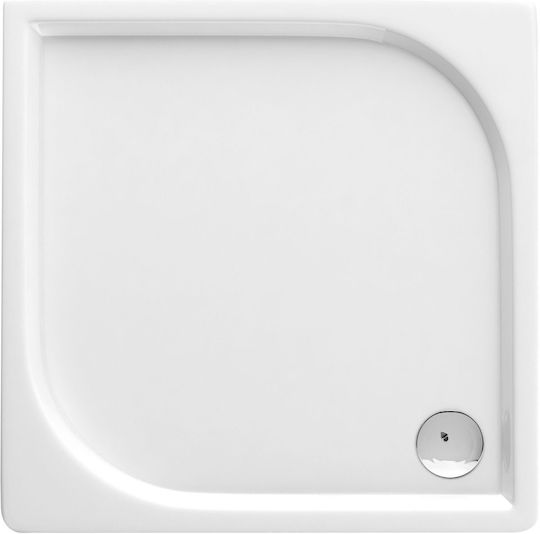 Deante Cubic Square Acrylic Shower Tray 80x80cm