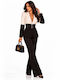 Women's Black Set with Trousers