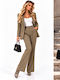 Women's Green Set with Trousers P-389