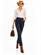 Women's Fabric Trousers Blue