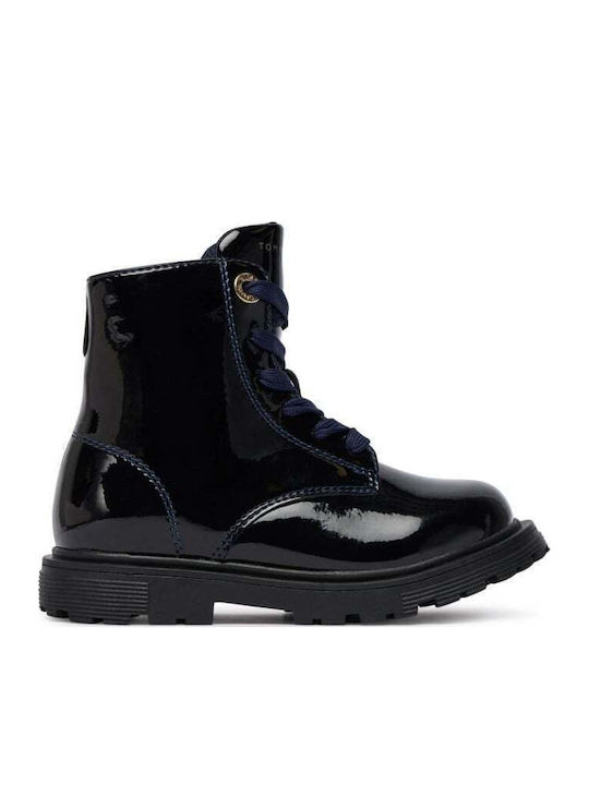 Tommy Hilfiger Kids Blue Ankle Boots
