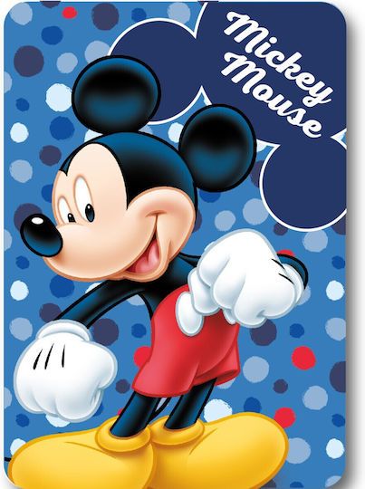 Disney Mickey Multicolour Fleece Blanket 140x100cm