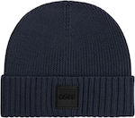 Boss Men's Knitted Beanie in Blue