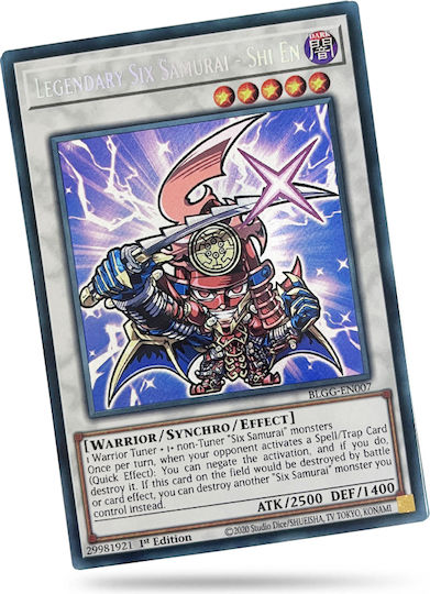 Glorious Gallery Legendary Six Samurai Chibi Artwork Battles of Legend Single Card (EN)