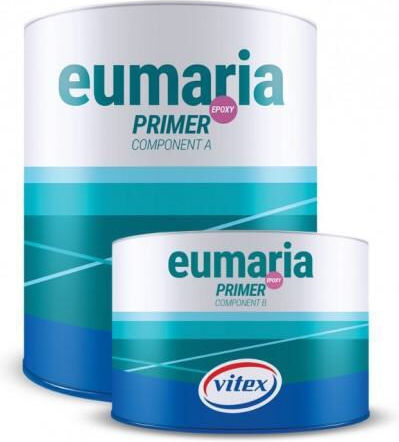 Eumaria Epoxy Primer Γκρι Εποξειδικό Αστάρι Δύο Συστατικών 20lt