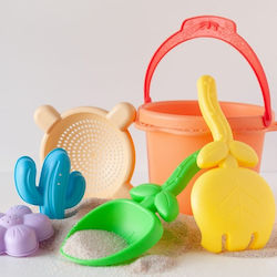 Σετ Κουβαδάκια Παραλίας Mini Soft Orange 6τμχ Kiokids Σετ Κουβαδάκια Παραλίας Mini Soft Orange 6τμχ Kiokids