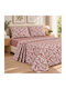 Astron Italy Irida King Size Sheet Set 245x260cm Dusty Pink (4pcs)