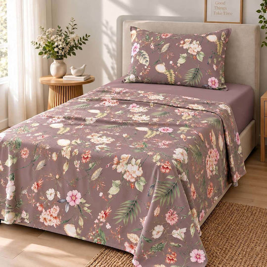 Astron Italy Ortensia Single Bed Set 3 Pieces 175x260cm Astron Italy Ortensia Single Bed Set 3 Pieces 175x260cm