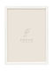 Focus Plastic Photo Frame with White Frame