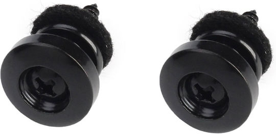 Kera Audio Catarame de curea, 2 Bucăți, pentru Bas, de Culoare Argintie