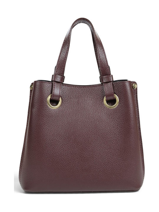 Passaggio Leather Burgundy Leather Women's Tote...