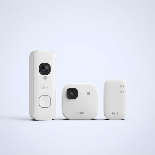 Blink Wireless Wi-Fi Doorbell with Camera White