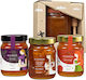 Elliniko Meli Honig Tanne Vanille & Thymianhonig & Orangenhonig & Blütenhonig & Waldhonig 400 g