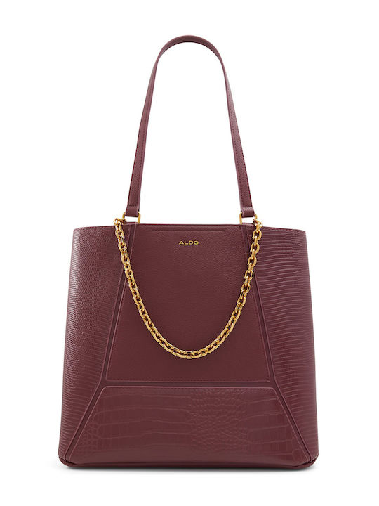 Inaya Women's Burgundy Tote Bag
