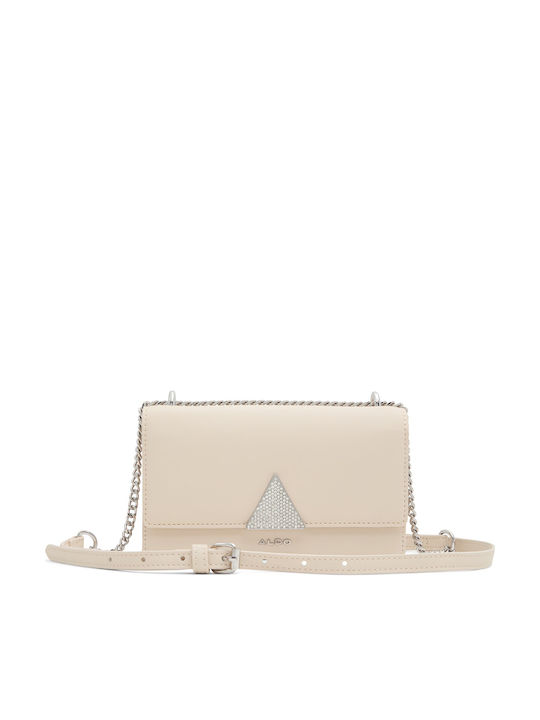 Andreana Women's Beige Flap Bag
