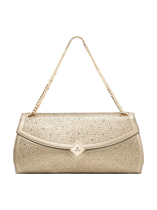 Kristina Women's Flap Bag Gold