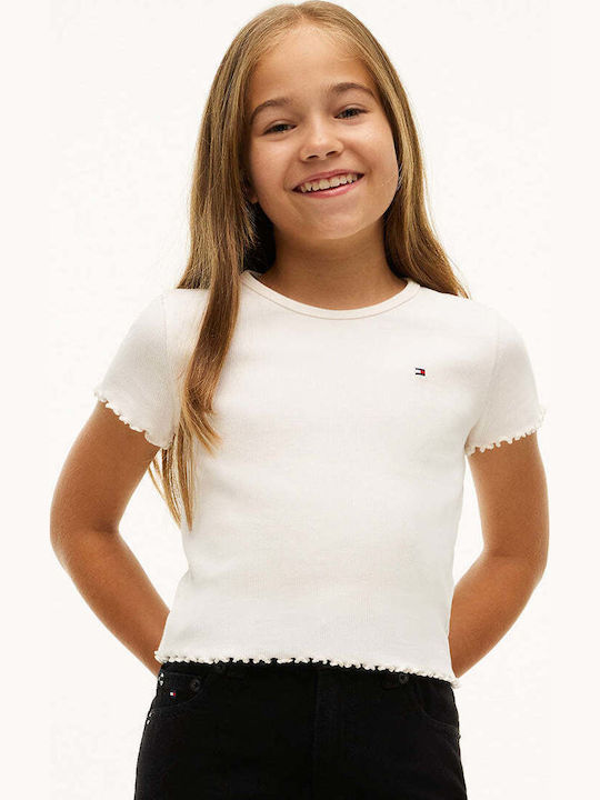 Tommy Hilfiger Kids Short-Sleeved Dark Blue Ess...