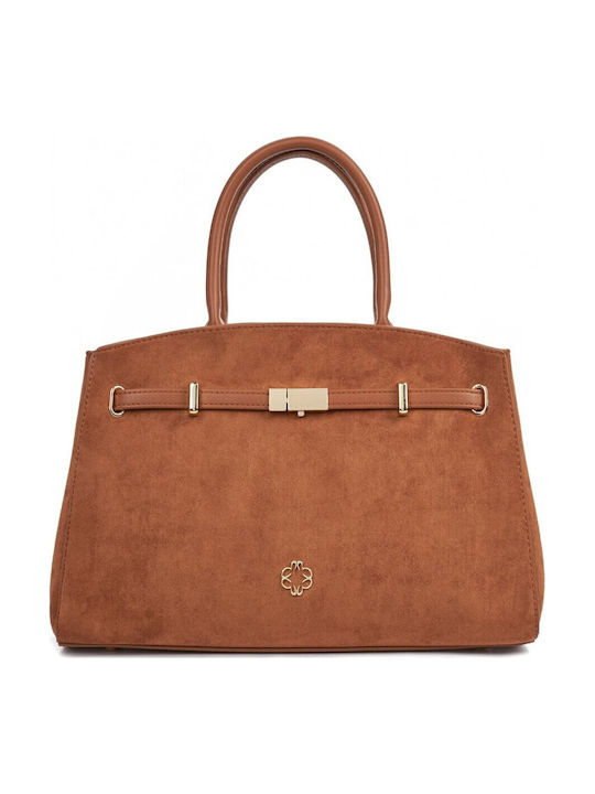 Cloe Women's Satchel Bag Camel