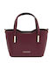 Olimpia Leather Women's Tote Bag Burgundy