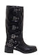 Damenstiefel Schwarz