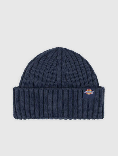 Lockwood Unisex Knitted Beanie in Navy Blue
