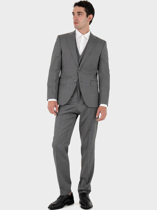Зимен мъжки костюм Grey