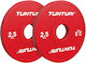 Tunturi Bumper-Hantelscheibe Olympischer Art aus Gummi 1 x 2,5 kg Ø 50 mm