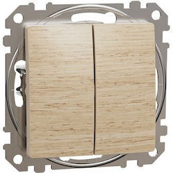Schneider Electric Recessed Double Wall Switch ...