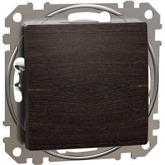 Schneider Electric Sedna Recessed Wall Switch Without Frame Brown