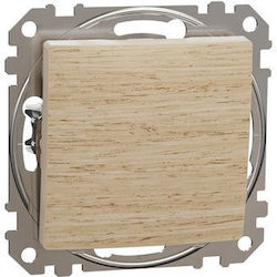 Schneider Electric Recessed Wall Switch Without Frame Medium Beige Schneider Electric Recessed Wall Switch Without Frame Medium Beige