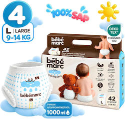 bébémarc No. 4 για 9-14kg 42τμχ bébémarc No. 4 για 9-14kg 42τμχ