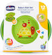 Chicco Kids’ Food Plate Green 2 Pieces