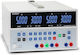 Peaktech P 6075 Dual Linear Laboratory Power Supply 2 × 0–30 V 0–5 A Fixed 5 V 3 A Output Numeric Keypad Usb Pc Interface Led Display 2 × 150 W Short-circuit Protection 9.5 Kg Black