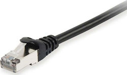 Equip S/FTP Cat.6 (Gigabit) Ethernet Network Cable 0.25m Black 100 Pieces Equip S/FTP Cat.6 (Gigabit) Ethernet Network Cable 0.25m Black 100 Pieces