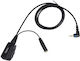 Hytera ACS-01 Two-Way Radio Transceiver Earpiece Compatible with Pd3 Series Radios