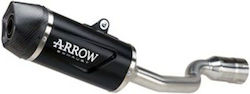 Arrow Auspuff Aluminium Dark Indy Race Evo mit Carbon-Endkappe KTM 390 Enduro R/SMC-R '25-'26 72680akn.alum Dark