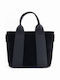 Leather Women's Black Tote Bag