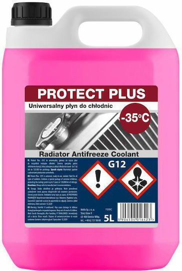 K2 Protect Plus Lichid Antigel pentru Radiator Auto -35°C Culoare Roșie 5 l