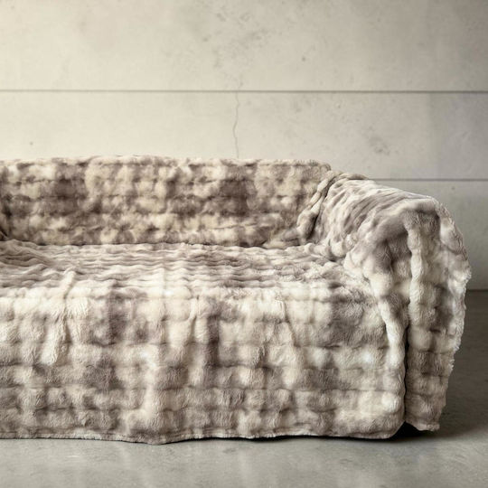 Linea Home Cloud Dreisitzer-Sofadecke B180xL300 cm Beige