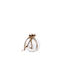 Philio Handmade Tabletop Lucky Charm Pomegranate Brown Ceramic 2027 10.5x10.5cm