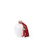 Philio Handmade Tabletop Lucky Piggy Bank Charm Burgundy Ceramic 2027 9x15cm