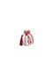 Philio Handmade Tabletop Pomegranate Lucky Charm Burgundy Ceramic 2027 10.5x10.5cm
