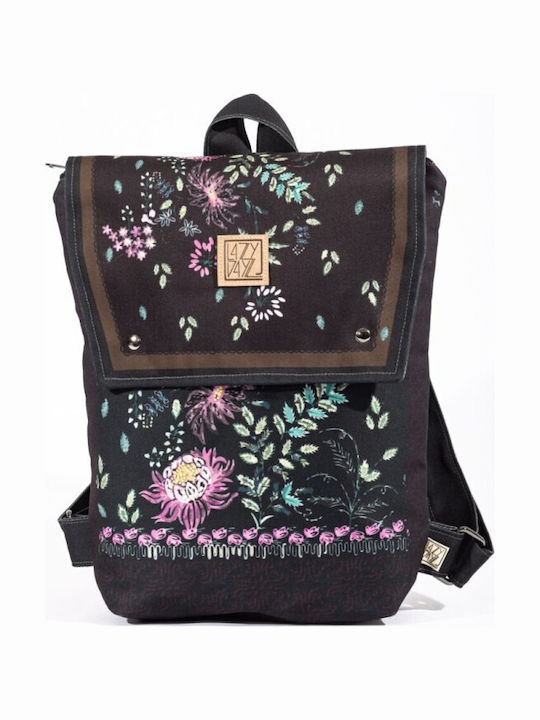 Lazydayz Multicolour Fabric Women's Backpack